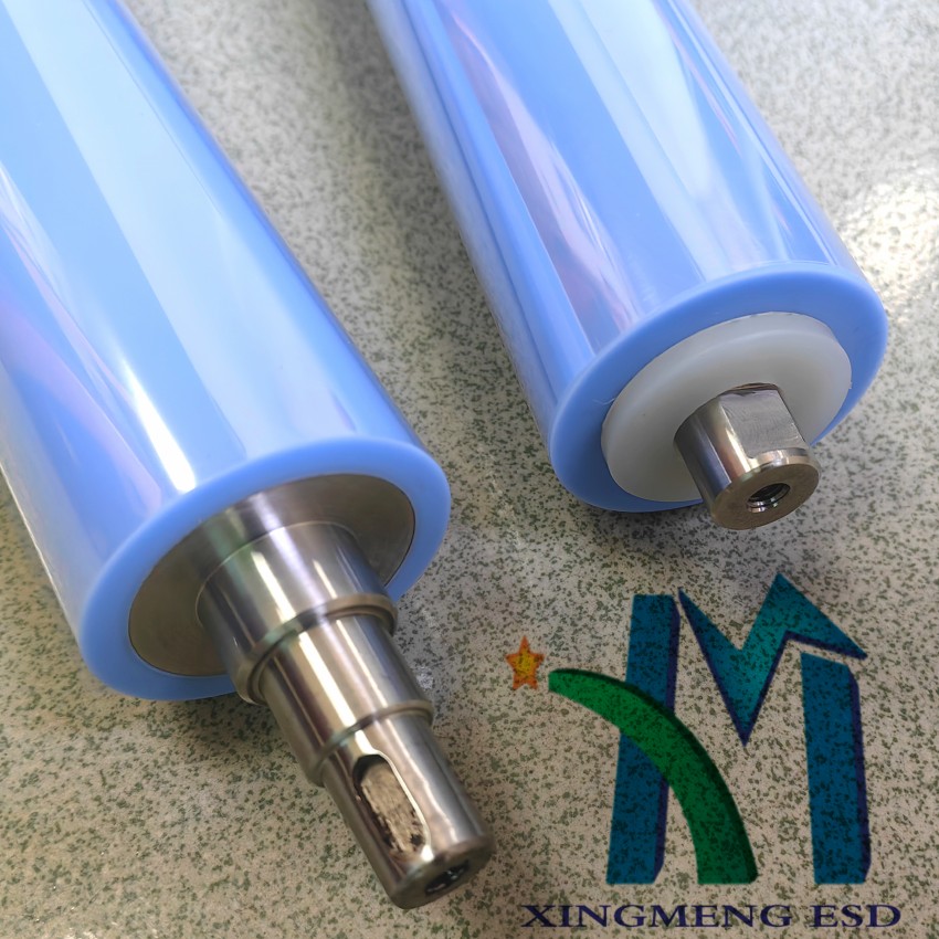 佛山硅膠粘塵滾輪廠家星夢防靜電新能源電子膜材 新加坡進(jìn)口光學(xué)膜清潔機(jī)用粘塵滾輪生產(chǎn)訂做